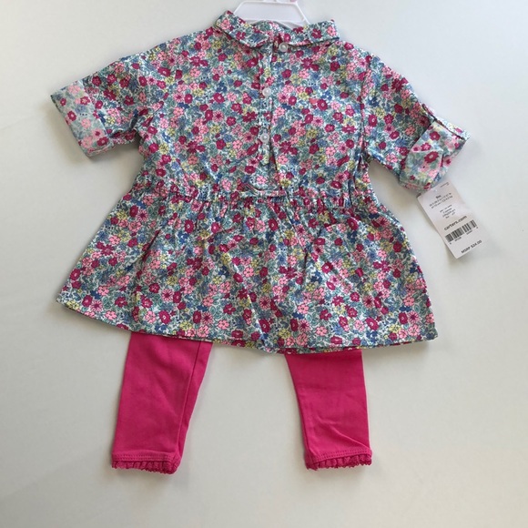 Floral button up set bundle 9 month NWT - Picture 4 of 6